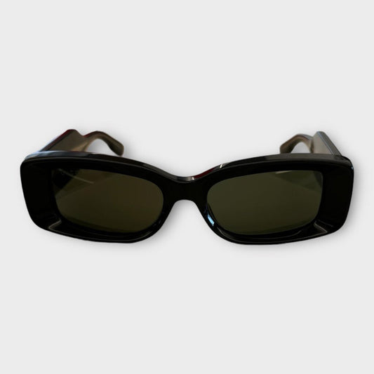 Gucci Black Chunky Rectangular GG1528S Sunglasses