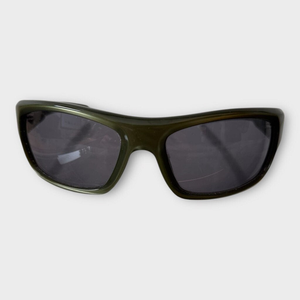 Green Wrap Around Neo Sunglasses & Box