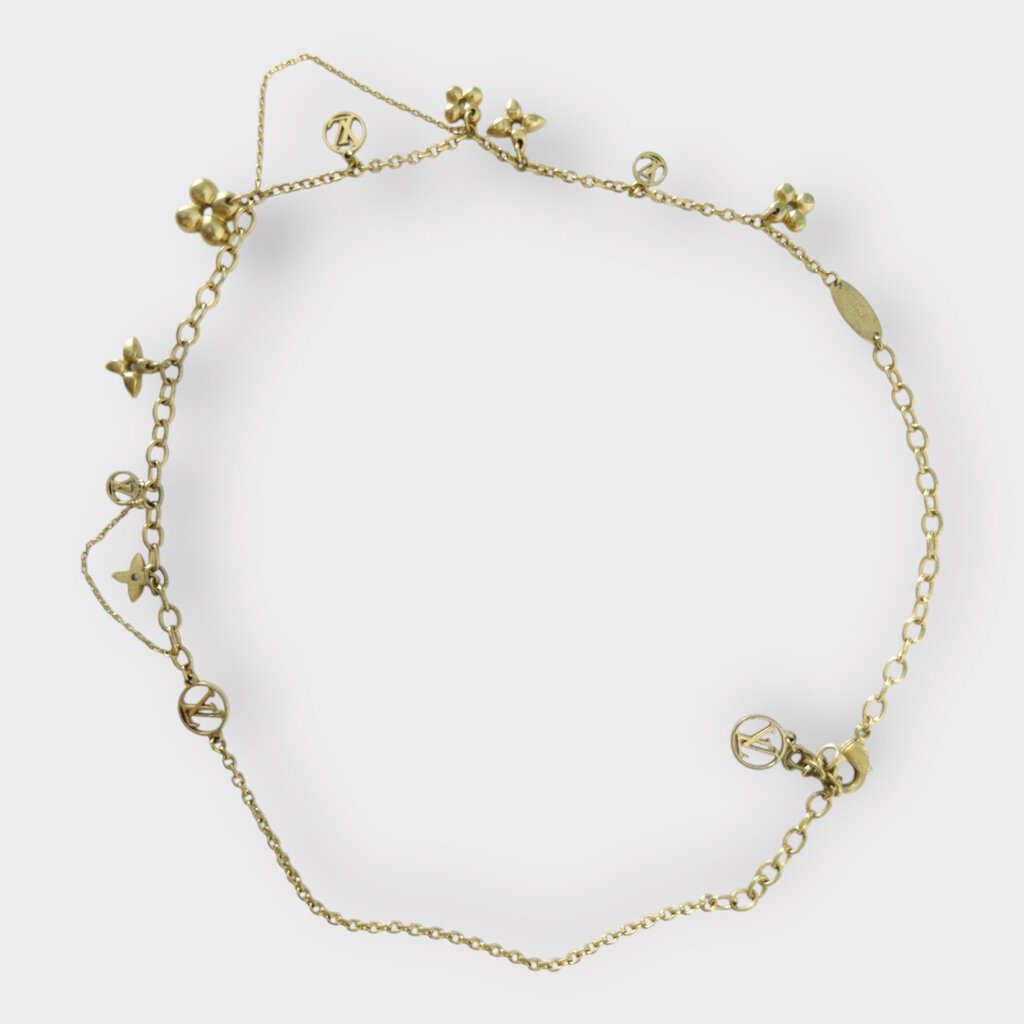 Gold Blooming Supple Necklace