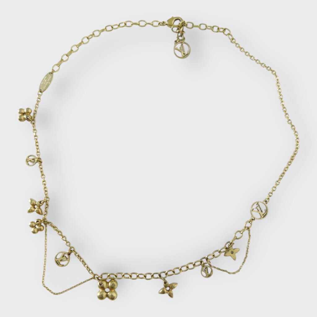 Gold Blooming Supple Necklace