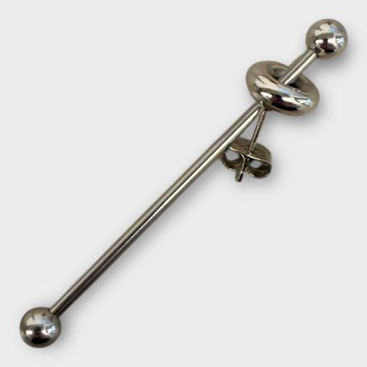 Steel Bar Earring