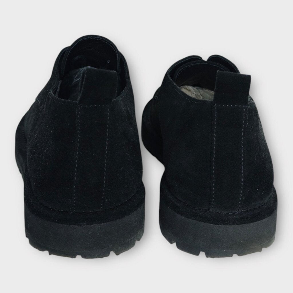 Black Suede Lace Up Derby