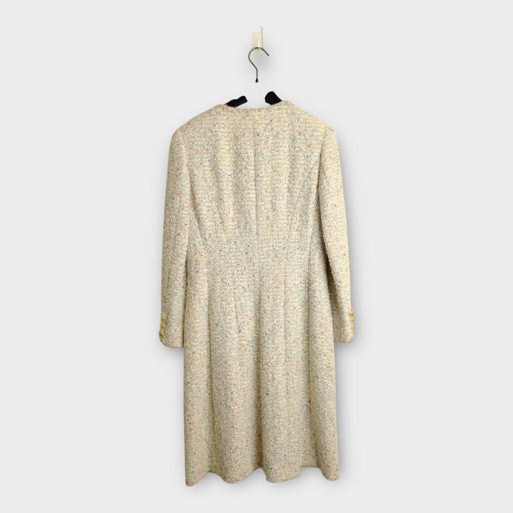 SS1997 Cream Tweed Coat