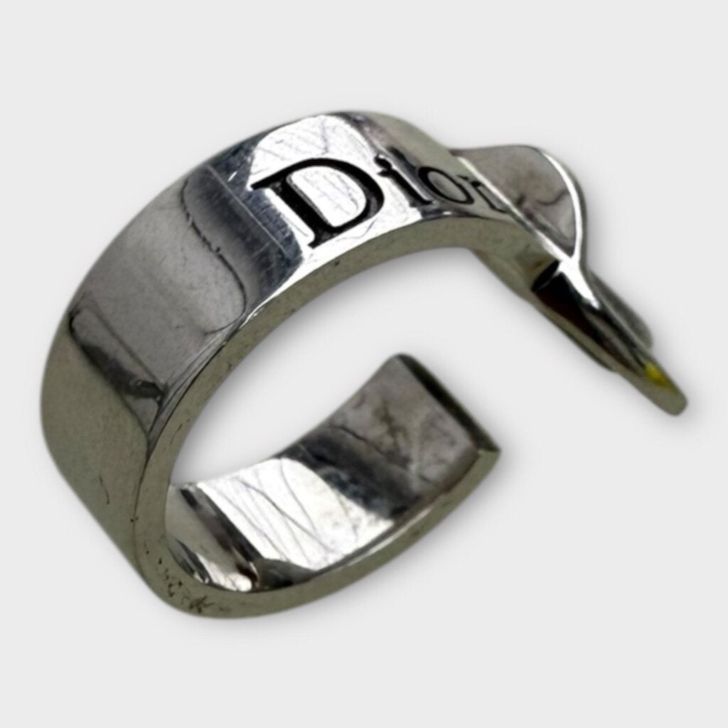 Silver 925 Wingnut Screw Ring & Dustbag