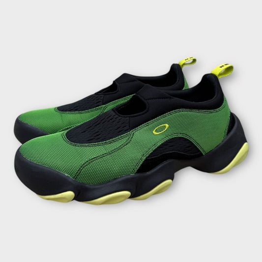 Oakley X Brain Dead Black & Green Factory Team Flesh Sneakers