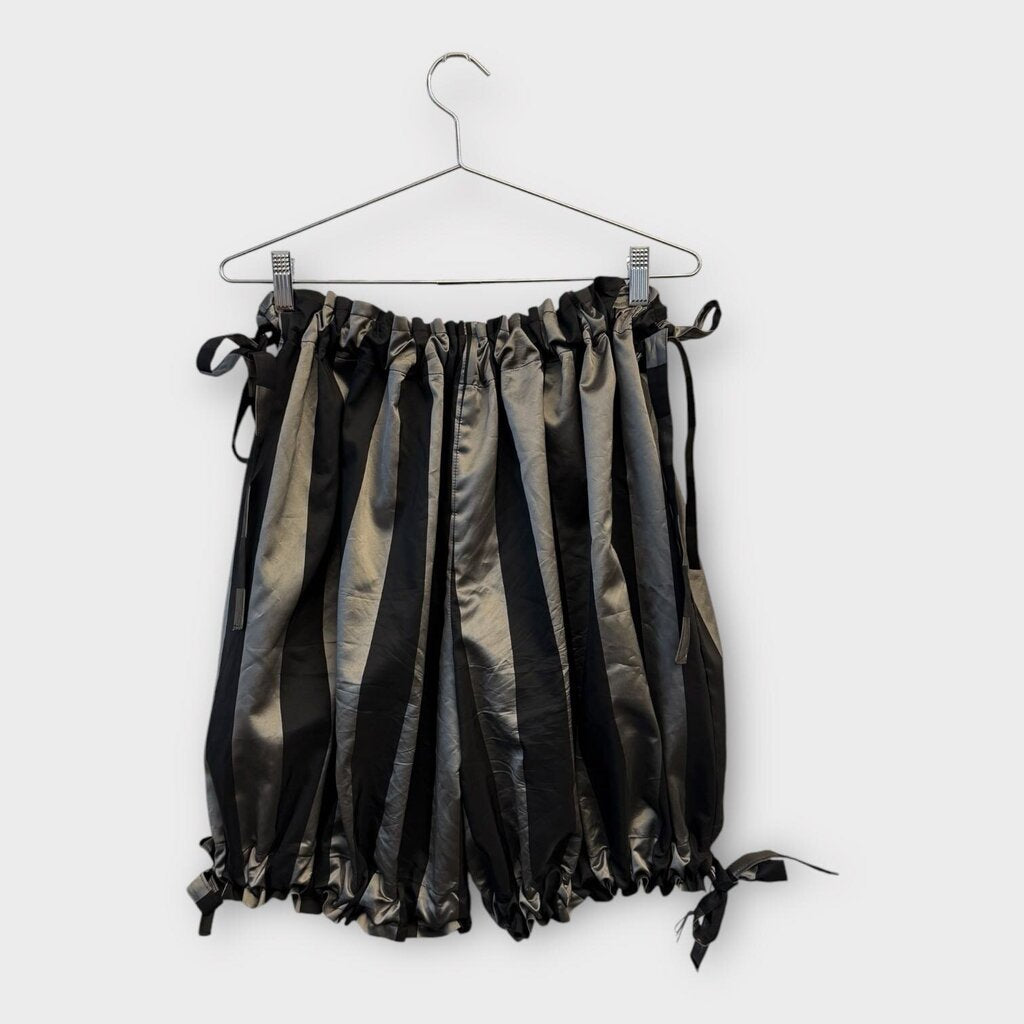 Grey & Black Taffeta Bloomers