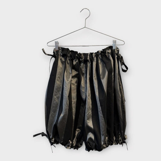 Grey & Black Taffeta Bloomers
