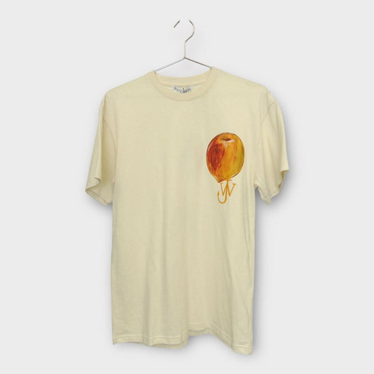 Cream Peach Graphic Tee