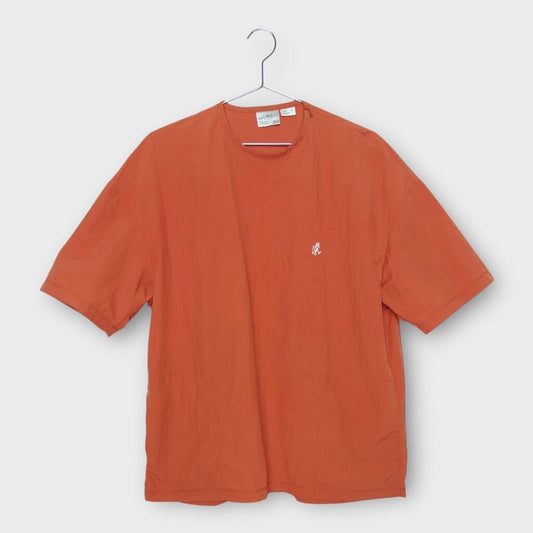 Gramicci Orange Nylon Boxy Tee