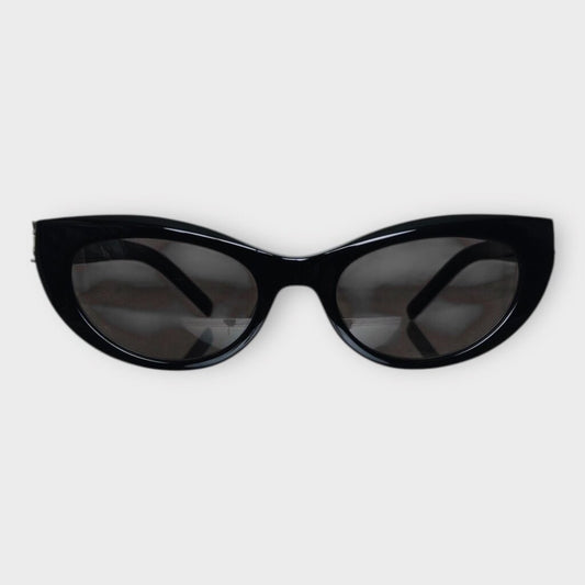 Black Rounded Cat Eye Sunglasses