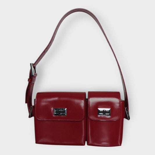 Red Billy Mini Shoulder Bag
