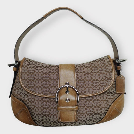 Tan Brown Monogram Soho Bag