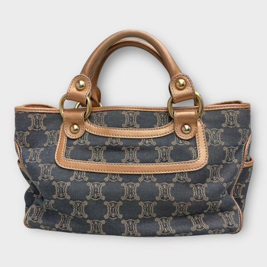 Denim Monogram Boogie Bag