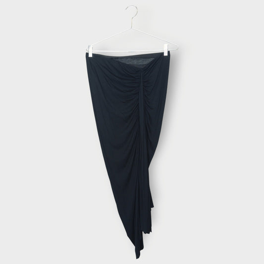 Cotton Jersey Drape Skirt