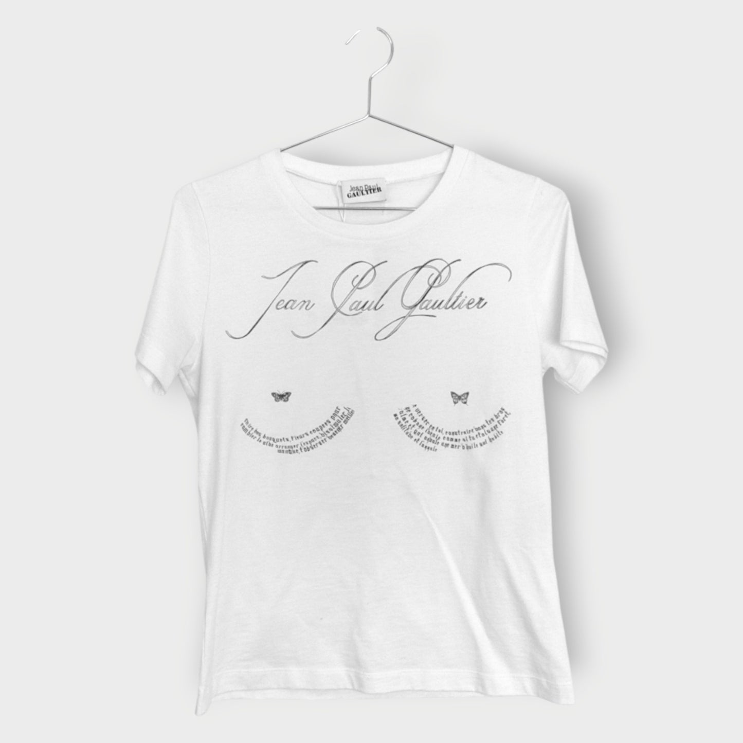Tattoo Cursive Printed T Shirt