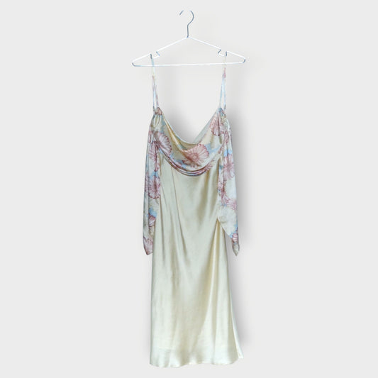 Floral Sunflower Lady Midi Dress