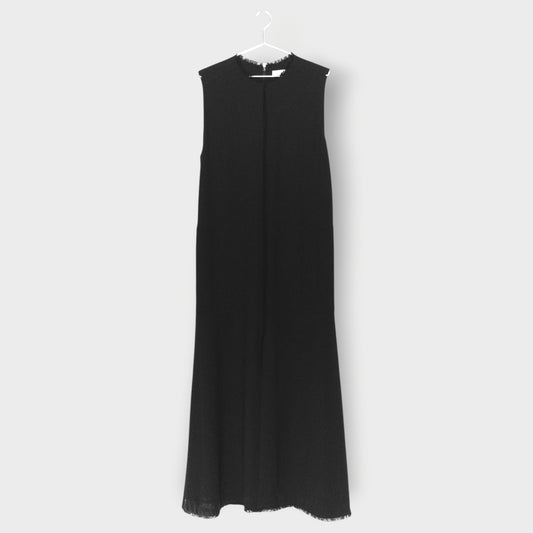 Fray Hem Maxi Dress