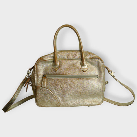 Faded Leather Crossbody