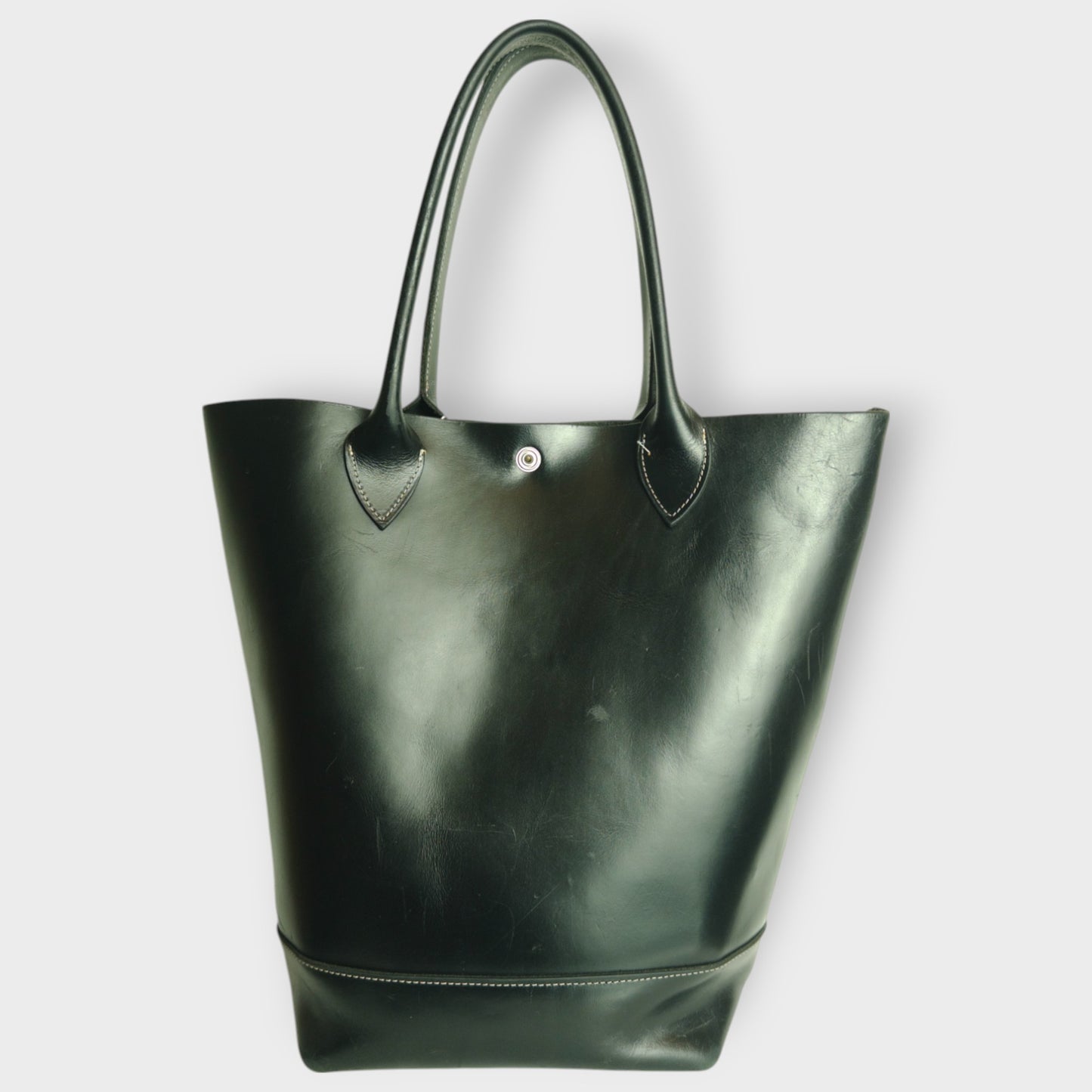 Leather Flower Detail Bag
