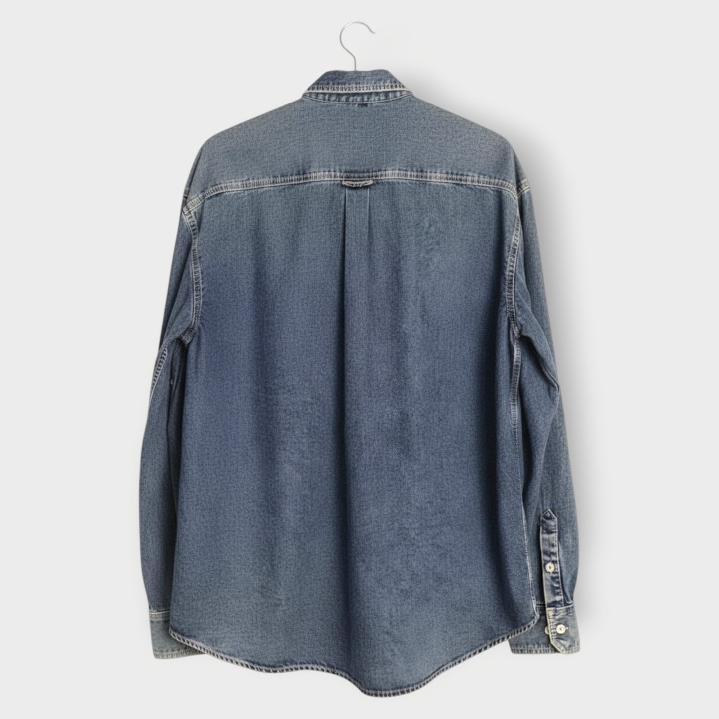 Double Panelled Denim Shirt