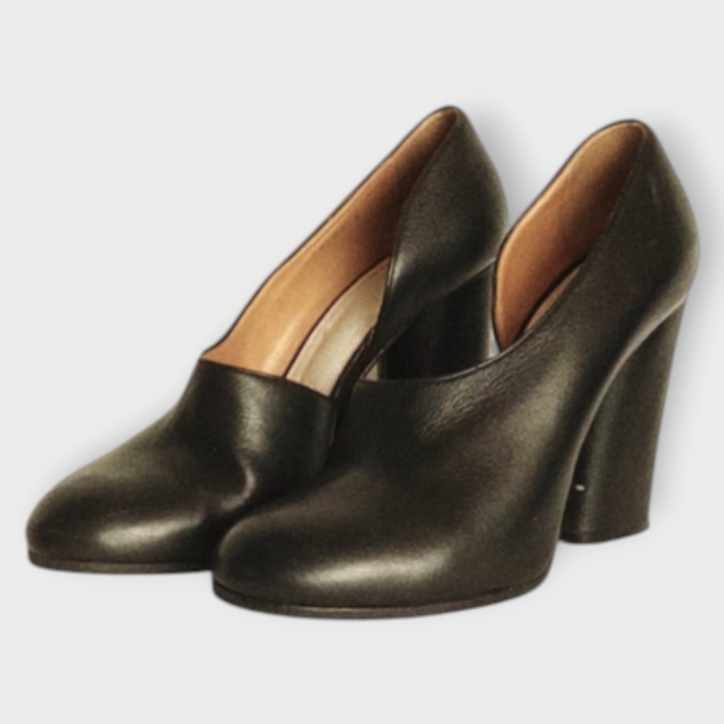 Black D'Orsay Heels #GVKP92