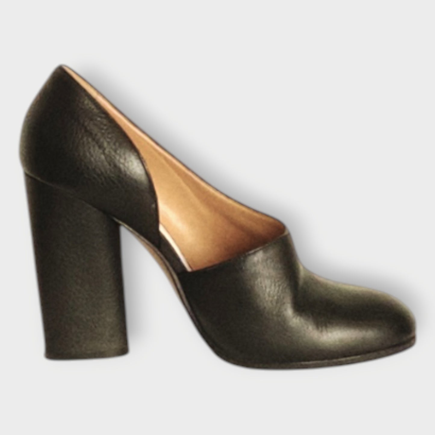 Black D'Orsay Heels #GVKP92