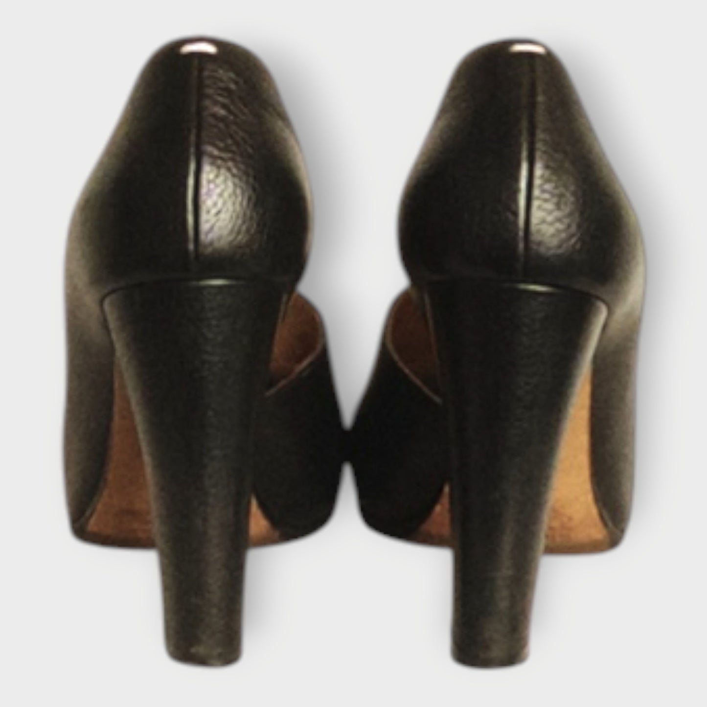 Black D'Orsay Heels #GVKP92