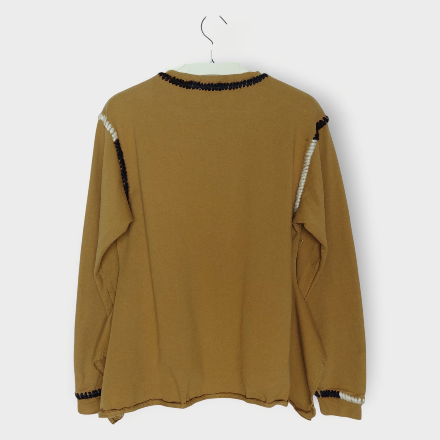 Yarn Embellishment Sweater