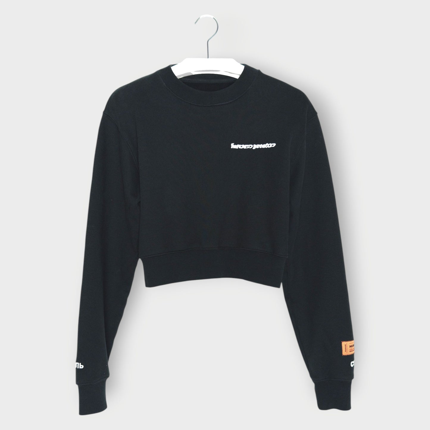 Crew Neck Crop Jumper