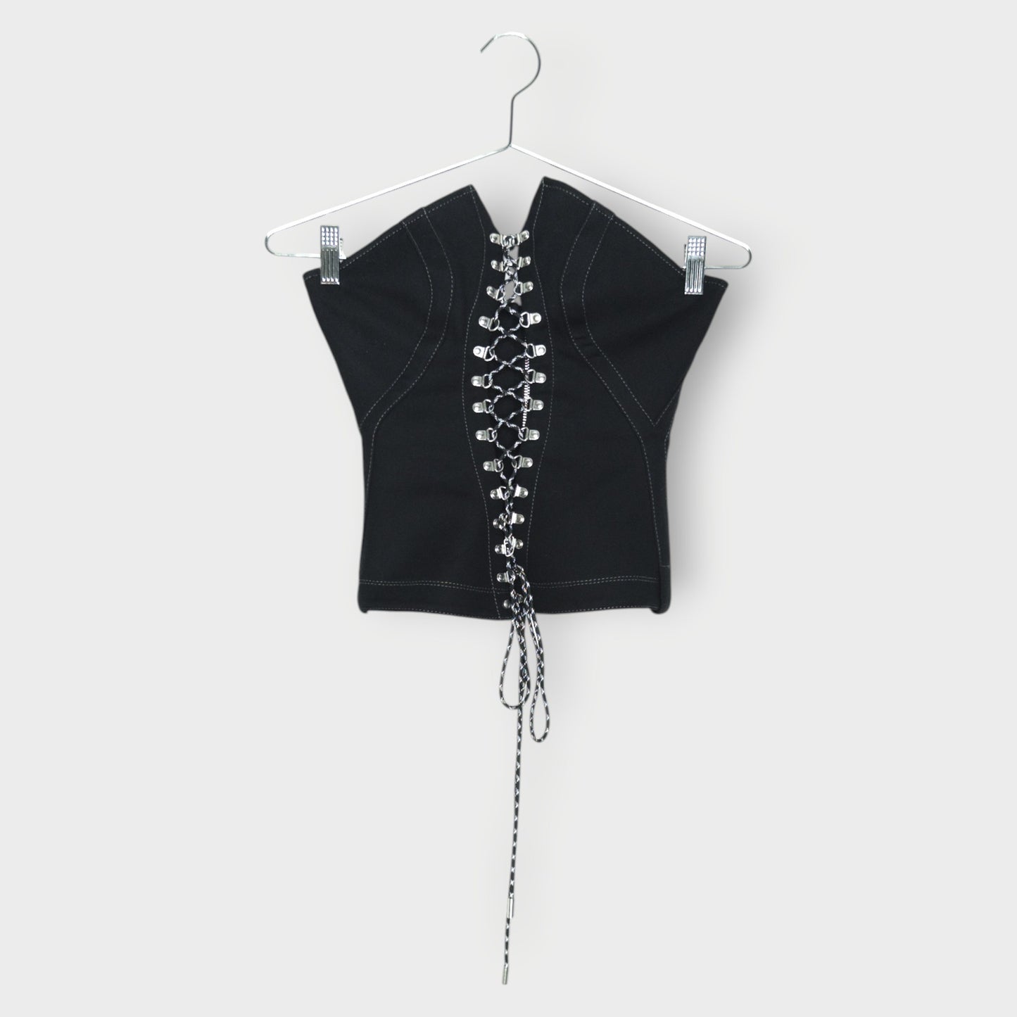 Cotton & Cord Laced Corset Top