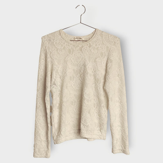 Lace Long Sleeve Top