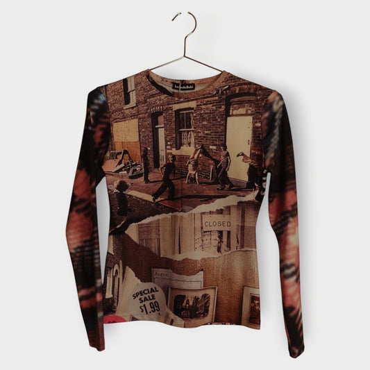 Pavement Print Long Sleeve