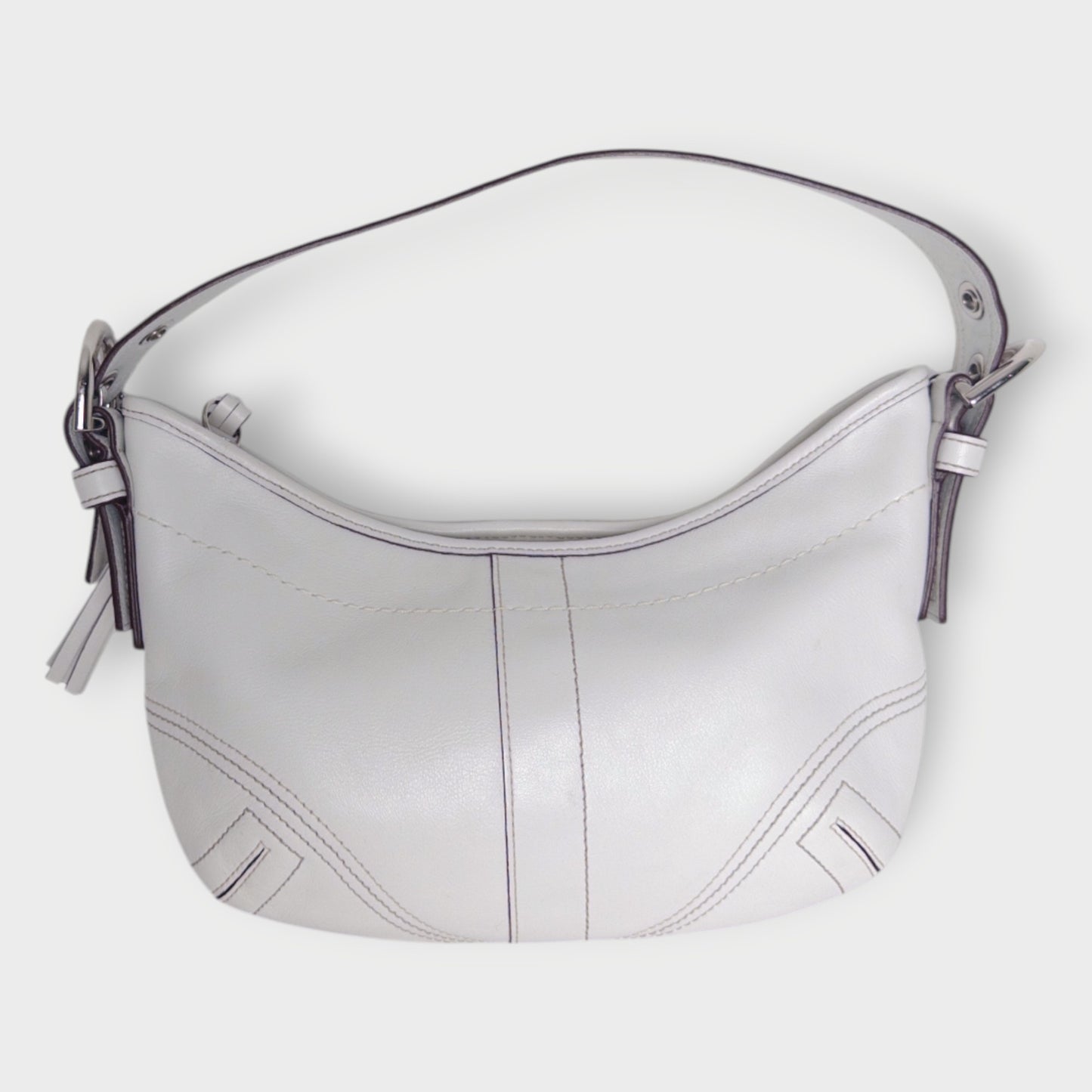 Leather Mini Buckle Shoulder Bag