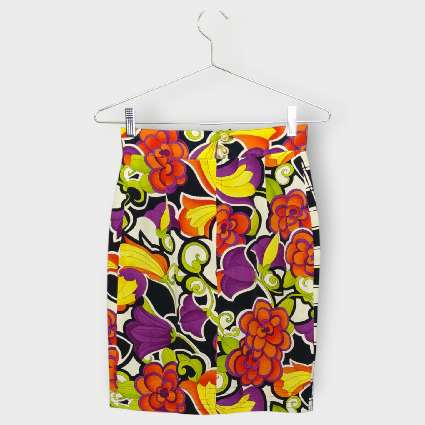 Print Top & Skirt Set