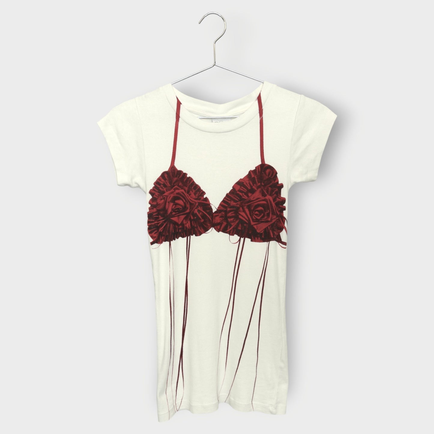 Rosette Bra Print T-Shirt
