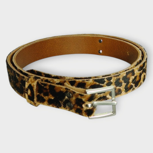 Cheetah Sex Letter Belt