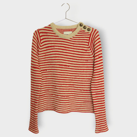 Wool Stripe Sweater