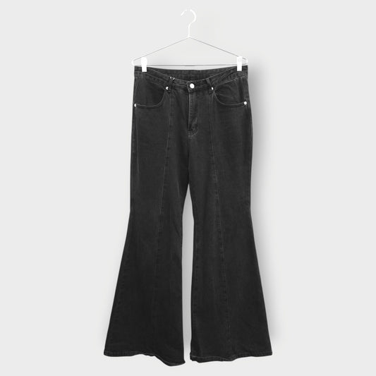 Panelled Flared Jeans