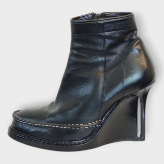 Stiletto Wedge Ankle Boot