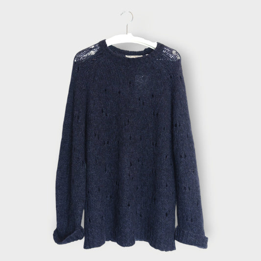 Aplaca & Mohair Distressed Jumper