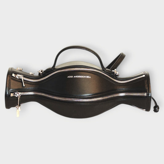 Leather Zip Detail Vaso Bag