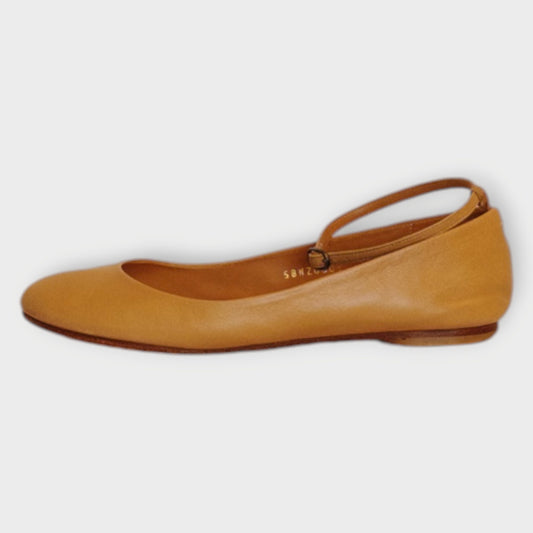 Leather Ballet Flats
