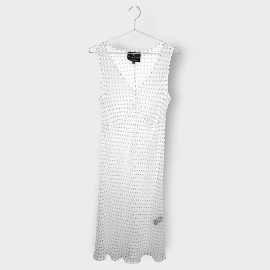 Silk Polka Dot Midi