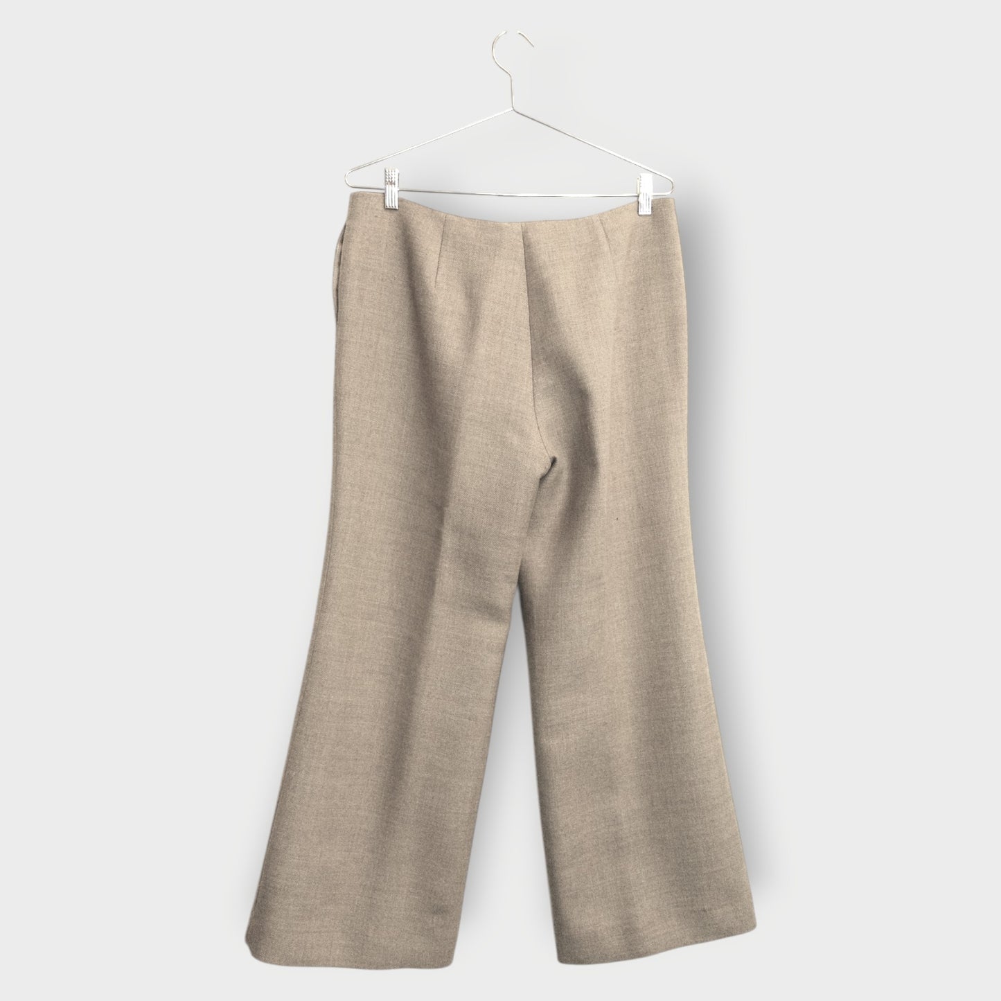 Wool Wide Leg Pant