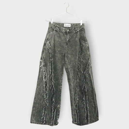 Baggy Spliced Jeans