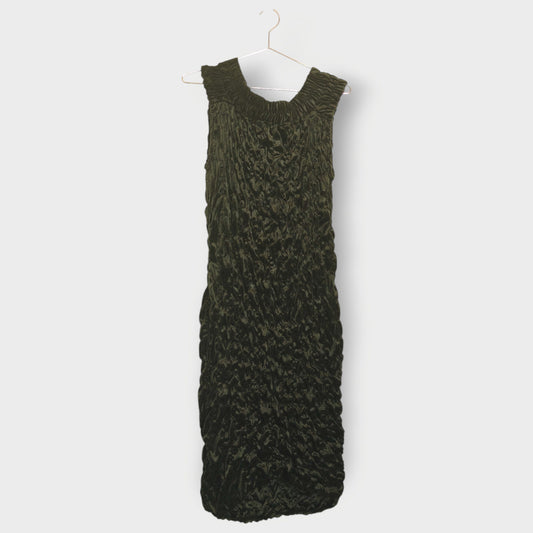 Velour Ruched Dress