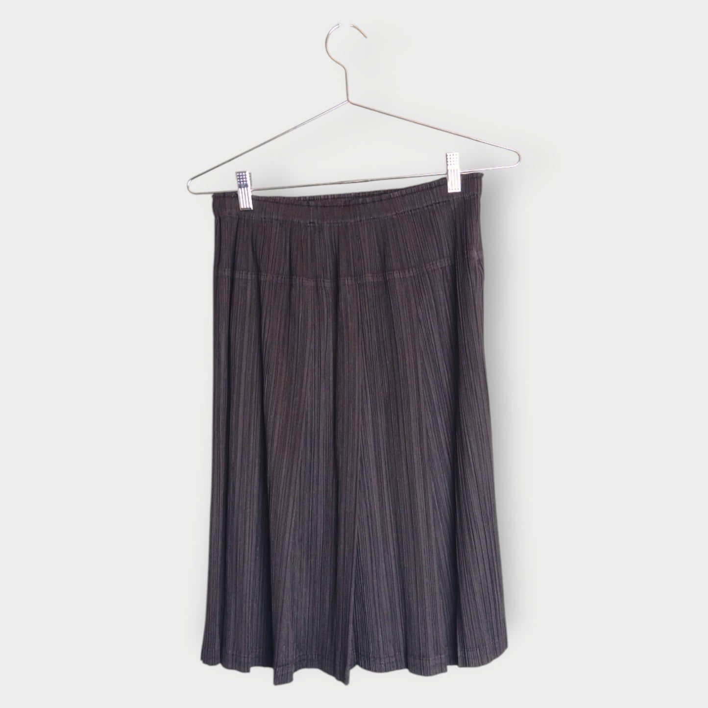 Pleated Midi Skirt