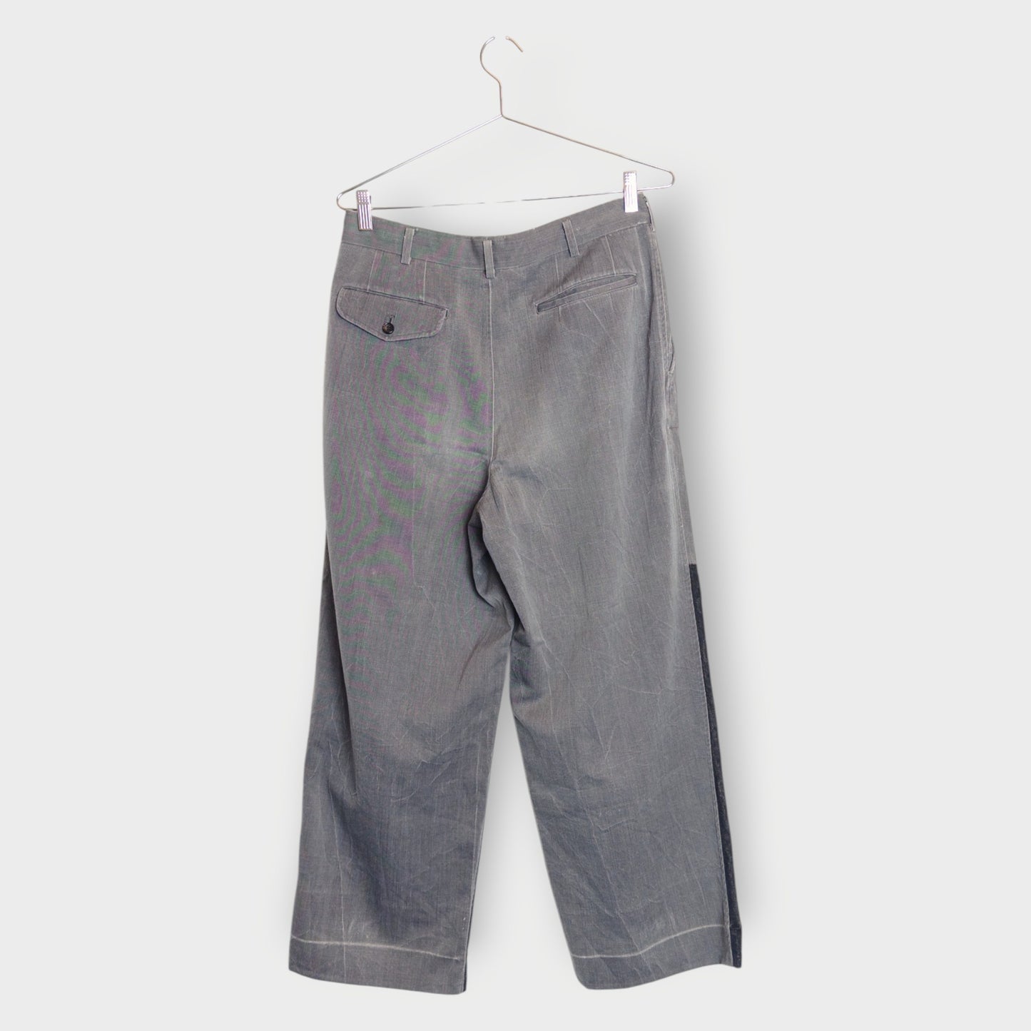 2 Tone Panelled Trouser