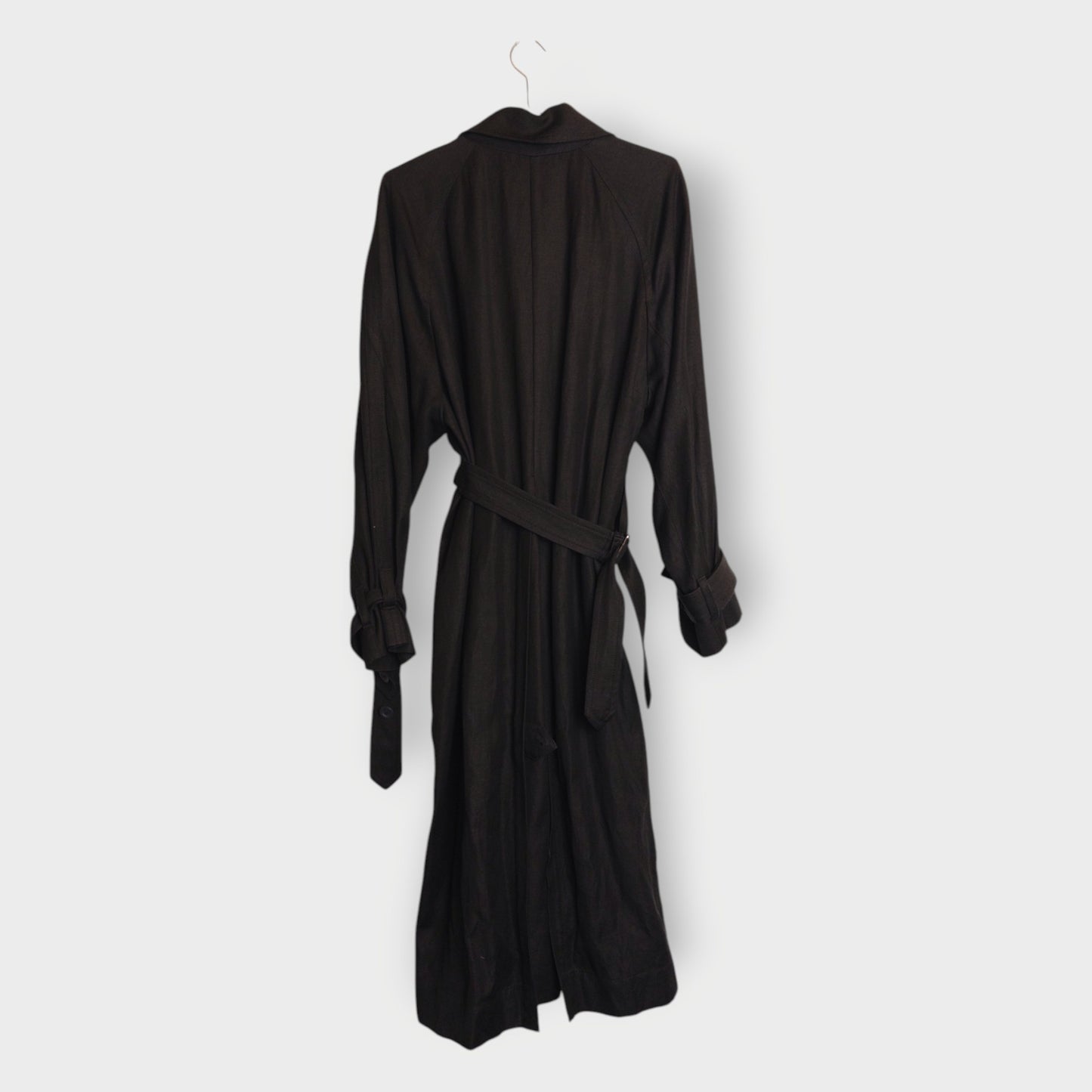 Wool Hemp Trench Coat