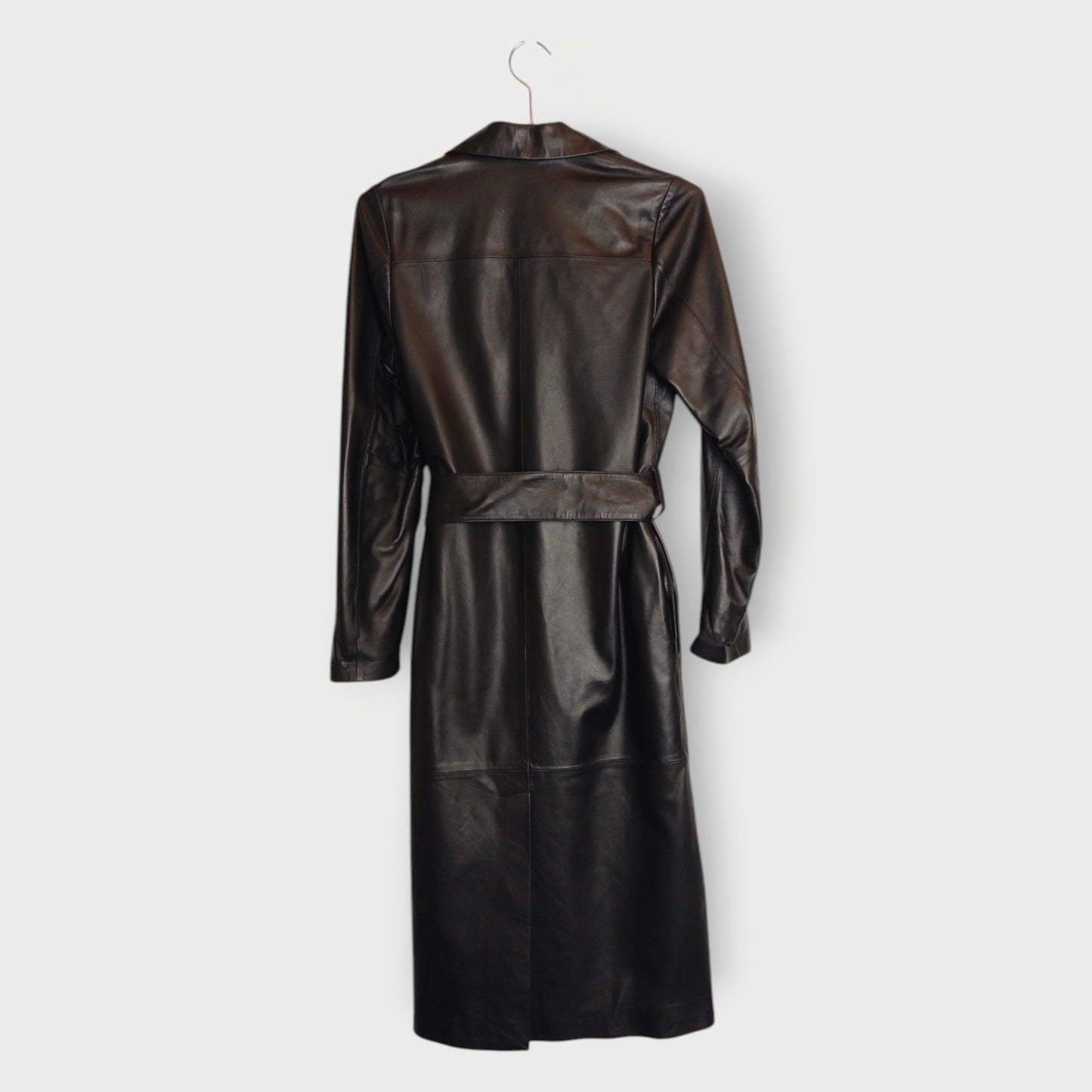 Leather Trench Coat
